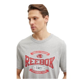 Foto 4 | Foto 4 | Playera Reebok T-shirt Para Hombre Color Gris Modelo 100218840
