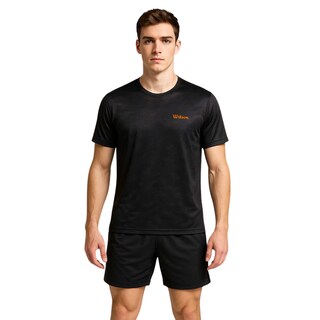 Foto 1 | Foto 1 | Playera Wilson Brush Full Print Ondas Cuello Redondo Hombre