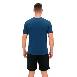 Foto 4 | Foto 4 | Playera Wilson Mc Bee Jaspeada Cuello Redondo Hombre