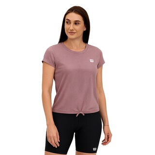 Foto 2 | Foto 2 | Playera Wilson Mesh Jareta Manga Sisa Cuello Redondo Mujer