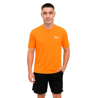 Foto 1 | Foto 1 | Playera Wilson Cuello Redondo Microperforada Transpirable Hombre