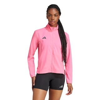 Foto 2 | Foto 2 | Chamarra De Running Adizero Essentials Adidas Rosa Mujer