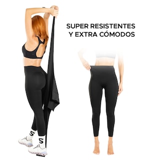 Foto 7 | Foto 7 | Misslim Leggings Reduce Tallas Y Levanta Tu Figura Con Tecnología Hexaslim 4 Pack