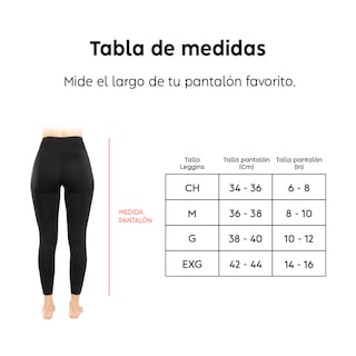 Foto 6 | Foto 6 | Misslim Leggings Reduce Tallas Y Levanta Tu Figura Con Tecnología Hexaslim 4 Pack