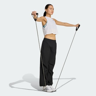 Foto 5 | Foto 5 | Pants De Entrenamiento Workout Essentials Tejidos Adidas Negro Mujer