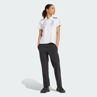 Foto 4 | Foto 4 | Playera Polo Mercedes - Amg Petronas Formula One Team White Adidas Blanco Mujer
