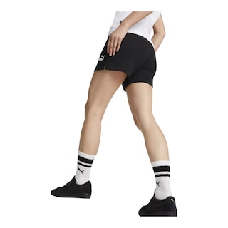 Foto 2 | Foto 2 | Short Puma Ess 4 Sweat Shorts Tr Para Mujer Color Negro Modelo 58682401