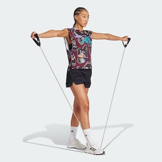 Foto 5 | Foto 5 | Shorts Tejidos Racer Pacer Adidas Negro Mujer