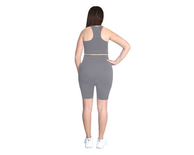 Foto 5 | Foto 5 | Conjunto Deportivo Ocean Point De 3 Piezas Para Mujer - Top, Leggings Y Short