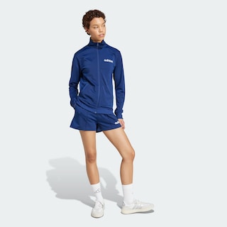 Foto 5 | Foto 5 | Conjunto Essentials Linear Shorts Adidas Azul Mujer