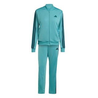 Foto 1 | Foto 1 | Conjunto Deportivo Essentials 3 Rayas Adidas Turquesa Mujer