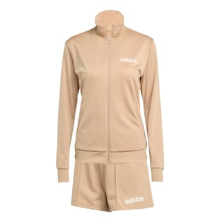 Foto 1 | Foto 1 | Conjunto Essentials Linear Shorts Adidas Café Mujer