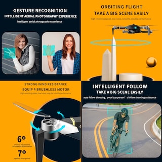 Foto 3 | Foto 3 | Dron con Cámara Binden Gd93 Pro