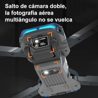 Foto 4 | Foto 4 | Mini Drone Axnen 8k Xt9 Dual Cámara Hd 2.4ghz 3 Baterías Gris Oscuro