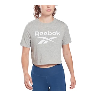 Foto 5 | Foto 5 | Crop Top Reebok Crop Top Para Mujer Color Gris Modelo 100037590