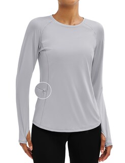 Foto 1 | Foto 1 | Camisetas Deportivas Tacvasen Para Mujer De Manga Larga Con Protección Uv - Venta Internacional.