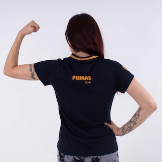 Foto 6 | Foto 6 | Blusa Retro Pumas 1980 – Sin Mangas, Azul Marino Y Dorado