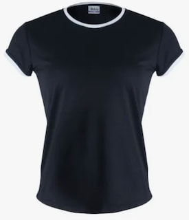 Foto 1 | Foto 1 | Playera Deportiva Ekip Negra para Mujer