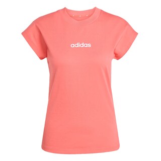 Foto 1 | Foto 1 | Playera Essentials Linear Algodón Adidas Rosa Mujer