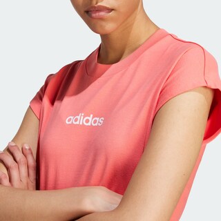 Foto 6 | Foto 6 | Playera Essentials Linear Algodón Adidas Rosa Mujer