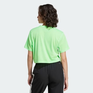 Foto 4 | Foto 4 | Camiseta De Entrenamiento Train Essentials Boxy Adidas Verde Mujer