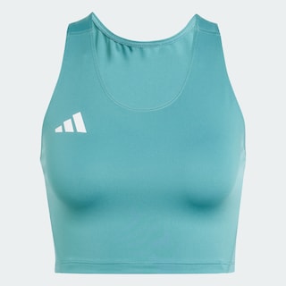 Foto 3 | Foto 3 | Playera Corta De Running Adizero Essentials Adidas Verde Mujer