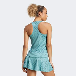 Foto 4 | Foto 4 | Playera Sin Mangas Con Gráficos Con Climacool Del Club De Tenis Adidas Turquesa Mujer