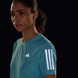 Foto 8 | Foto 8 | Playera Own The Run Adidas Turquesa Mujer