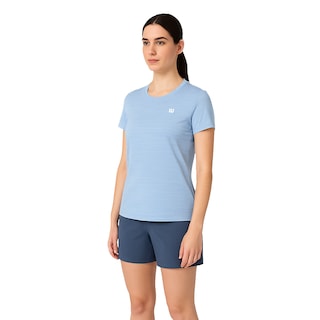 Foto 2 | Foto 2 | Playera Wilson Premium Jaspeada Cuello Redondo Mujer