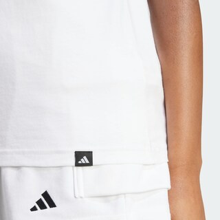 Foto 7 | Foto 7 | Playera Infill Graphic Adidas Blanco Mujer