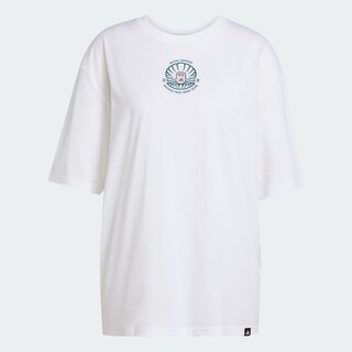 Foto 3 | Foto 3 | Playera De Entrenamiento De Fuerza Climacool Graphic Adidas Blanco Mujer