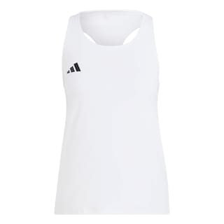 Foto 1 | Foto 1 | Playera Sin Mangas De Running Adizero Essentials Adidas Blanco Mujer