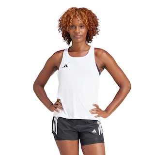 Foto 2 | Foto 2 | Playera Sin Mangas De Running Adizero Essentials Adidas Blanco Mujer