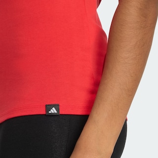 Foto 7 | Foto 7 | Playera Graphic Suave Y Ajustada Adidas Rojo Mujer