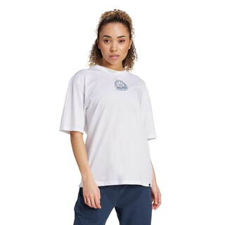 Foto 2 | Foto 2 | Playera De Entrenamiento De Fuerza Climacool Graphic Adidas Blanco Mujer