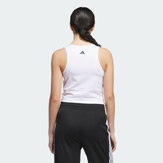 Foto 4 | Foto 4 | Playera Sin Mangas Con Gráfico De Mercado De Agricultores Adidas Blanco Mujer