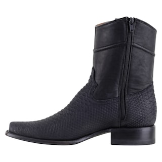 Foto 3 | Foto 3 | Botas Western Exterior Piel Color Negro Para Hombre De Rbcollection