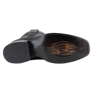 Foto 4 | Foto 4 | Botas Western Exterior Piel Color Negro Para Hombre De Rbcollection