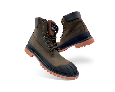 Foto 3 | Foto 3 | Botas Caribu 784-p Para Hombre Outdoor Estilo Urbano