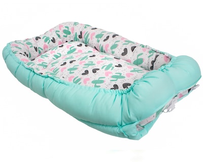 Foto 2 | Foto 2 | Nido Cama para Bebé Cary Babé BBNCACT color Rosa con Diseño de Cactus