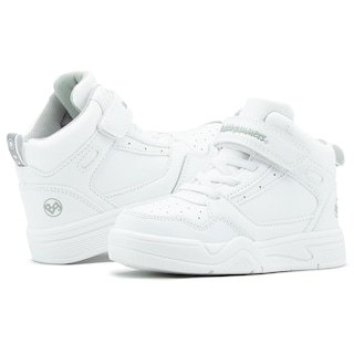 Foto 2 | Foto 2 | Tenis Urbano Escolar Bubble Gummers Blanco Negro Bota 17-24 Blanco