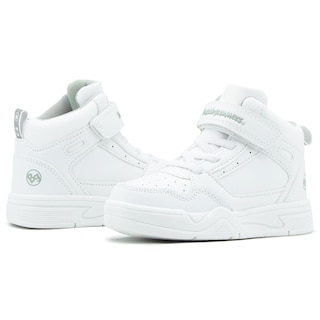 Foto 3 | Foto 3 | Tenis Urbano Escolar Bubble Gummers Blanco Negro Bota 17-24 Blanco