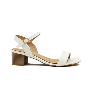 Foto 4 | Foto 4 | Sandalia Tacon Bajo Abierta Casual Playa Color Arena Beige