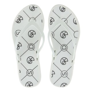 Foto 1 | Foto 1 | Sandalias Verano Para Mujer Baño Playa Estampados Colores Blanco