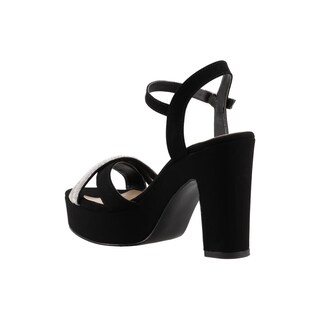 Foto 4 | Foto 4 | Zapato Mujer Magic Cloud By Sprinkles 5405 Negro Sandalia De Tacon Alto Formales Elegantes Talla 23 A 26 M