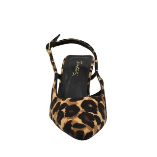 Foto 3 | Foto 3 | Zapatilla Básica Tacón Bajito En Animal Print Senties Alma