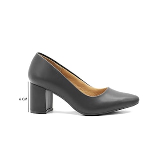 Foto 3 | Foto 3 | Zapatilla Mujer Oficina Super Comodas Elegantes Color Negro Negro
