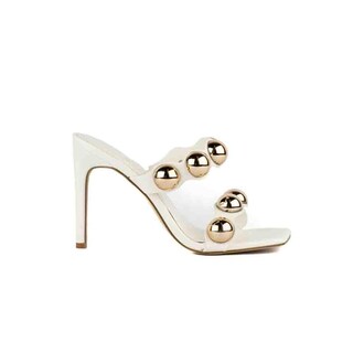 Foto 1 | Foto 1 | Sandalia Mule Tacón 10cm Para Mujer Walki Aitana Blanco