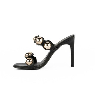 Foto 3 | Foto 3 | Sandalia Mule Tacón 10cm Para Mujer Walki Aitana Negro
