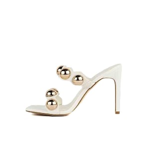 Foto 3 | Foto 3 | Sandalia Mule Tacón 10cm Para Mujer Walki Aitana Blanco
